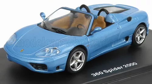 Edicola - FERRARI 360 SPIDER 2000 LIGHT BLUE MET