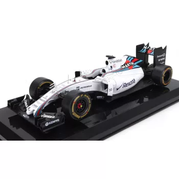   Edicola - WILLIAMS F1  FW37 TEAM MARTINI RACING N 19 3rd MONZA ITALY GP 2015 FELIPE MASSA - BLISTER BOX WHITE