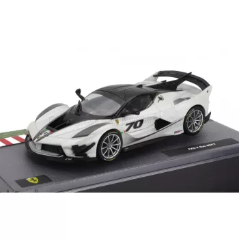   Edicola - FERRARI FXX-K EVO N 70 PRESS 2017 BIANCO ITALIA - WHITE PEARL MET