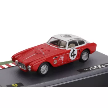   Edicola - FERRARI 340 MEXICO VIGNALE COUPE N 4 RALLY CARRERA PANAMERICANA 1953 PHIL HILL - RICHIE GINTHER RED WHITE