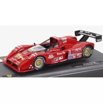  Edicola - FERRARI F333 SP 4.0L V12 TEAM SCANDIA N 3 WINNER 12h SEBRING 1997 YANNICK DALMAS - STEFAN JOHANSSON - FERMIN VELEZ - ANDY EVANS RED