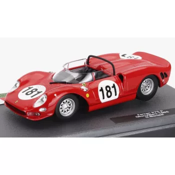   Edicola - FERRARI 275P SPIDER N 181 OLLON-VILLARS 1965 GIANPIERO BISCALDI RED