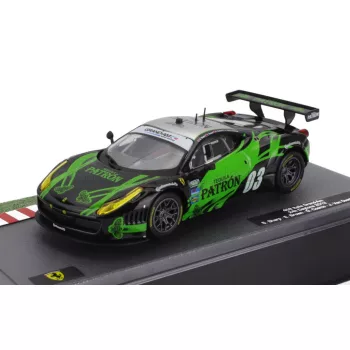   Edicola - FERRARI 458 ITALIA 4.5L V8 GRAND-AM TEAM EXTREME SPEED MOTORSPORT N 03 24h DAYTONA 2012 SCOTT SHARP - ED BROWN - JOHANNES VAN OVERBEEK - GUY COSMO GREEN BLACK
