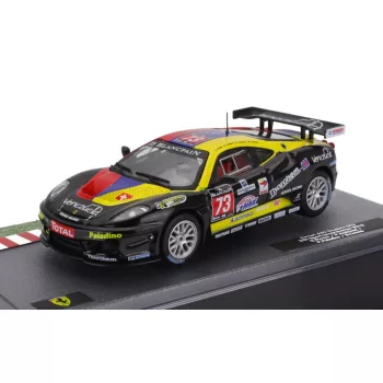   Edicola - FERRARI F430 GT3 SCUDERIA TEAM KESSEL RACING N 73 24h SPA FRANCORCHAMPS 2012 PAOLO ANDREASI - PABLO PALADINO - GIACOMO PICCINI - BENIAMINO CACCIA BLACK YELLOW BLUE RED