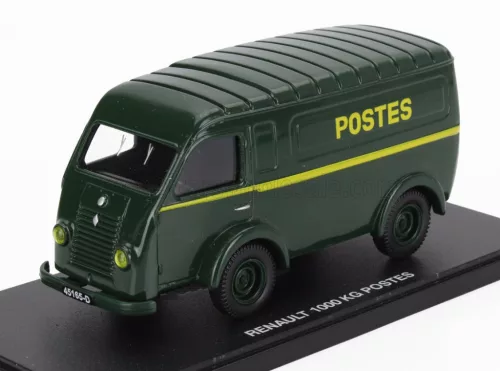 Edicola - RENAULT 1000KG VAN POSTES 1963 DARK GREEN YELLOW