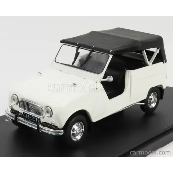   Edicola - Renault R4 Sinpar Torpedo Cabriolet Closed 1964 White Black