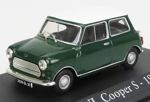 Edicola - MINI COOPER S 1967 GREEN WHITE