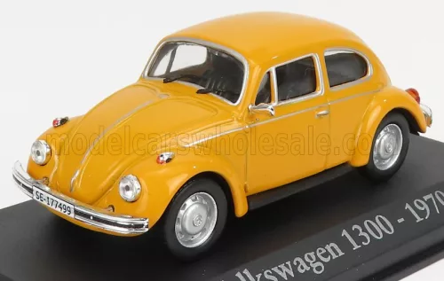 Edicola - VOLKSWAGEN BEETLE KAFER MAGGIOLINO 1300 1970 YELLOW