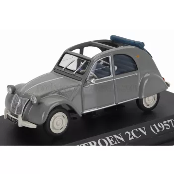 Edicola - CITROEN 2CV CABRIOLET OPEN 1957 GREY