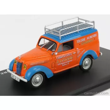   Edicola - Renault Javaquatre Van Tolerie Peinture Depannage 1942 Orange Light Blue