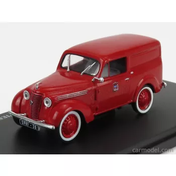 Edicola - Renault Javaquatre Van Sapeurs Pompiers 1953 Red