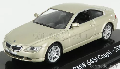 Edicola - Bmw 6-Series 645I Coupe 2004 - Con Vetrina - With Showcase Gold