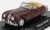 Edicola - Jaguar Xk140 Cabriolet 1954 - Con Vetrina - With Showcase Bordeaux