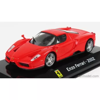   Edicola - Ferrari Enzo 2002 - Con Vetrina - With Showcase Red