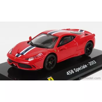   Edicola - Ferrari 458 Speciale 2013 - Con Vetrina - With Showcase Red