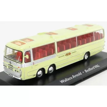   Edicola - BEDFORD VAL PLAXTON AUTOBUS 3-ASSI PANORAMA COACH WALLACE ARNOLD 1967 CREAM