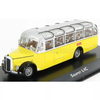 Edicola - SAURER L4C AUTOBUS 1959 YELLOW SILVER