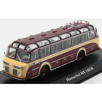 Edicola - HENSCHEL HS100N AUTOBUS 1953 BORDEAUX CREAM