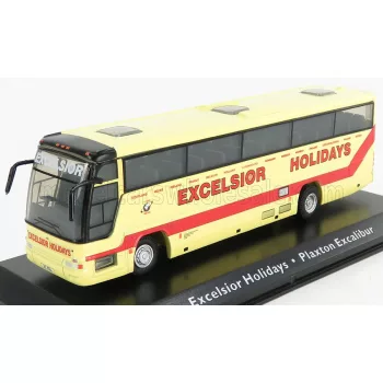   Edicola - PLAXTON EXCALIBUR AUTOBUS EXCELSIOR HOLIDAYS 1991 YELLOW RED