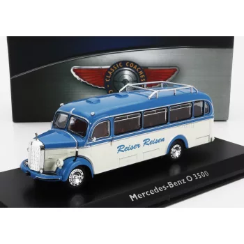   Edicola - MERCEDES BENZ O3500 AUTOBUS REISEN REISEN 1950 BLUE BEIGE
