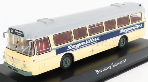 Edicola - BUSSING SENATOR AUTOBUS SEGMULLER 1966 CREAM SILVER