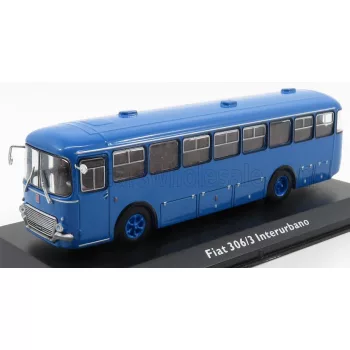 Edicola - FIAT 306/3 AUTOBUS INTERURBANO 1972 LIGHT BLUE