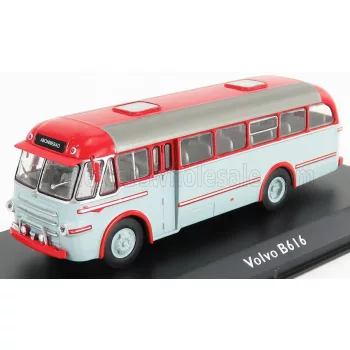 Edicola - VOLVO B616 AUTOBUS 1953 RED LIGHT BLUE