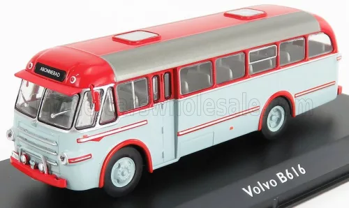 Edicola - VOLVO B616 AUTOBUS 1953 RED LIGHT BLUE