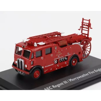   Edicola - AEC REGENT MKIII TANKER TRUCK MERRYWEATHER FIRE ENGINE 1959 RED