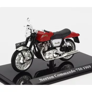 Edicola - NORTON COMMANDO 750 1969 RED BLACK
