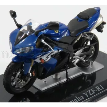 Edicola - YAMAHA YZF-R1 - DAMAGE DISPLAY BOX BLUE MET