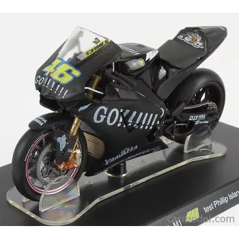   Edicola - Yamaha Yzr-M1 Team Gouloises N 46 World Champion Test Phillip Island Motogp 2004 Valentino Rossi Black