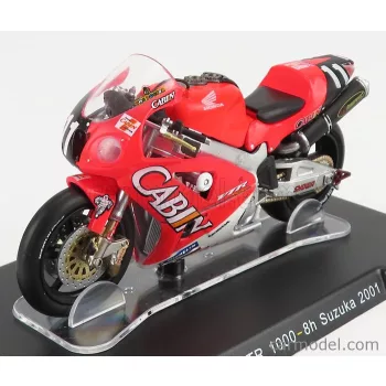   Edicola - Honda Vtr1000 Team Cabin Honda N 11 Winner 8H Suzuka 2001 Valentino Rossi Red White