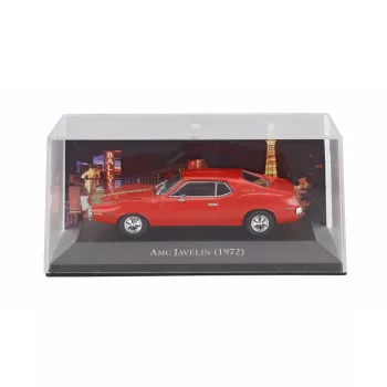   Edicola - AMC JAVELIN COUPE 1972 - CON VETRINA - WITH SHOWCASE RED GOLD