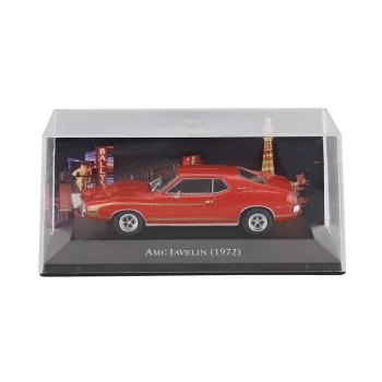   Edicola - AMC JAVELIN COUPE 1972 - CON VETRINA - WITH SHOWCASE RED