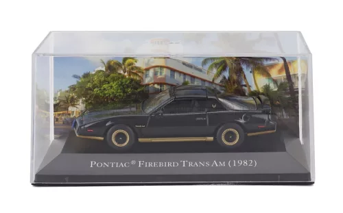 Edicola - PONTIAC FIREBIRD TRANS-AM 1982 - CON VETRINA - WITH SHOWCASE BLACK