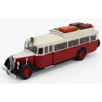 Edicola - CITROEN T45 AUTOBUS PARIS FRANCE 1939 RED WHITE