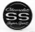 Edicola - Accessories Metal Round Plate - Chevrolet Ss Black Silver