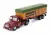 Edicola - WILLEME LC610 TRUCK TRANSPORTS DU CERF 1952 - WITHOUT CARD BOX RED ORANGE GREEN