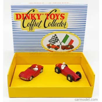  Edicola - Ferrari 500 F2 N 2 + Maserati 2000 Sport Spider - Coffret Box Red