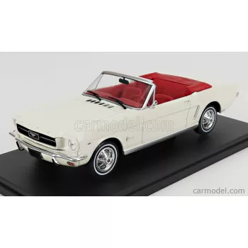 Edicola - Ford Usa Mustang Cabriolet Open 1965 White
