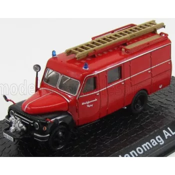   Edicola - HANOMAG LF8 AL 28 TRUCK WERKSFEUERWEHR TOGING FIRE ENGINE 1958 RED BLACK