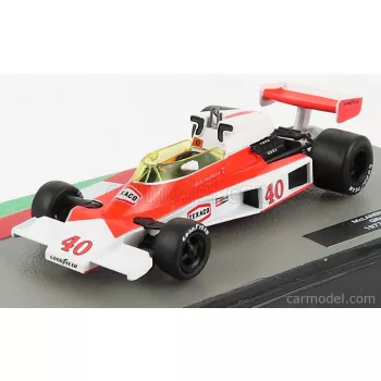   Edicola - Mclaren F1 M23 N 40 British Gp 1977 Gilles Villeneuve Orange White