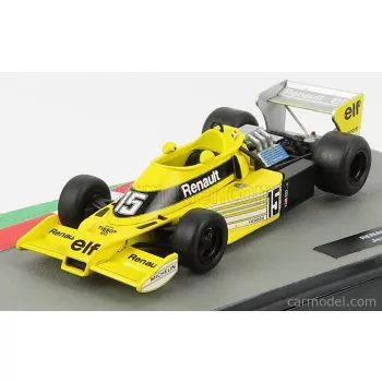   Edicola - Renault F1 Rs01 N 15 Season 1977 Jean Pierre Jabouille Yellow Black