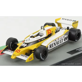   Edicola - Renault F1 Rs10 N 15 Season 1979 Jean Pierre Jabouille Yellow White