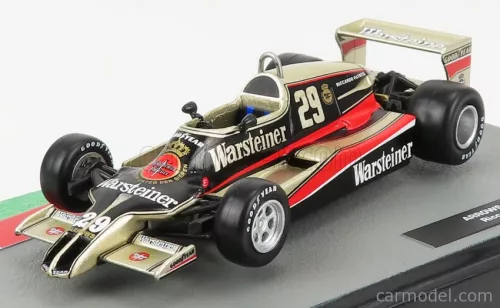 Edicola - Arrows F1 A1B N 29 Season 1979 Riccardo Patrese Gold Black Red