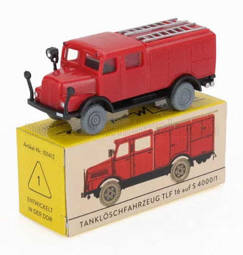 Edicola - OPEL TLF 16 TANK S - TANKLOSCHFAHRZEUG RED