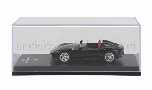 Edicola - FERRARI MONZA SP2 2018 - CON VETRINA - WITH SHOWCASE NEW BLACK DAYTONA MET