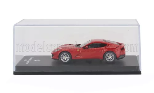 Edicola - FERRARI 812 SUPERFAST 2017 - CON VETRINA - WITH SHOWCASE ROSSO CORSA 322 - RED