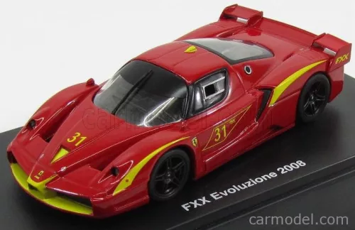 Edicola - Ferrari Fxx Evoluzione N 31 2008 Red Yellow